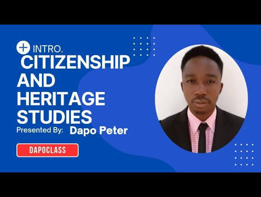 CITIZENSIPH AND HERITAGE STUDY 120 HS2 1ST TERM